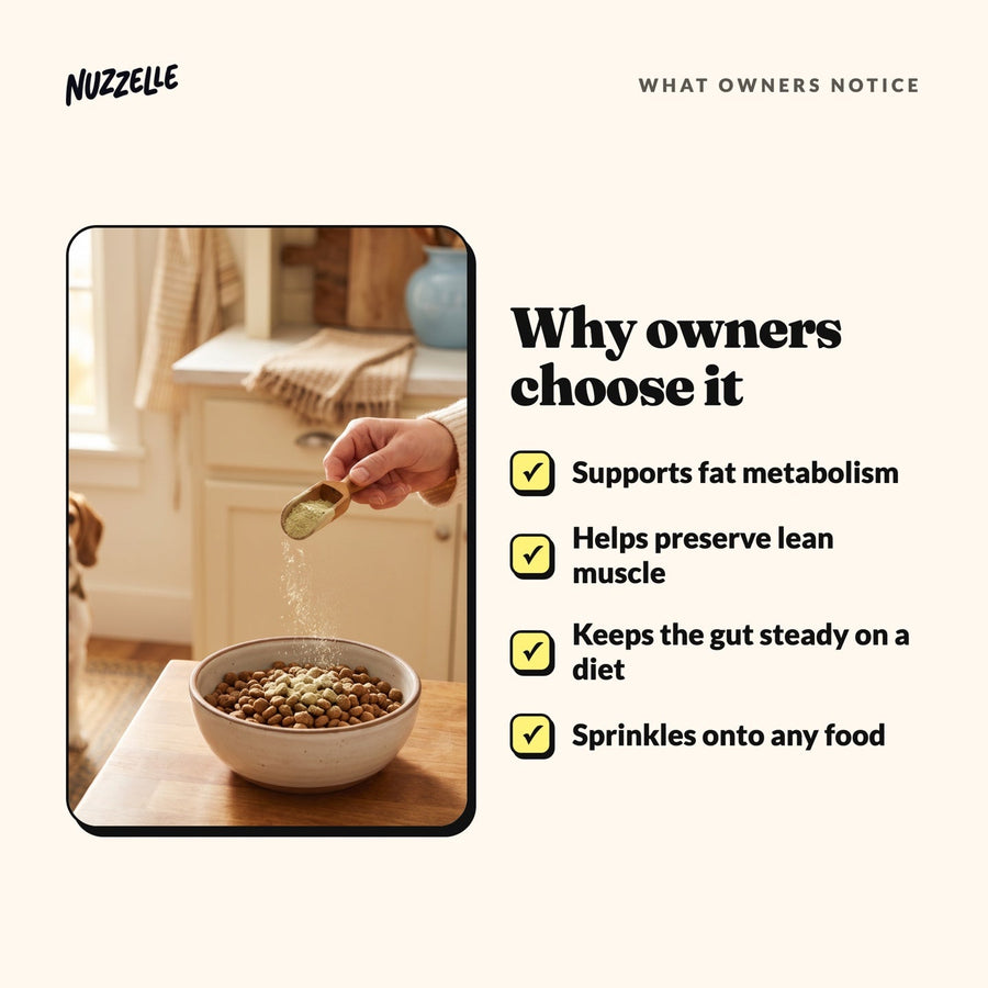 Why owners choose Nuzzelle Weight Support