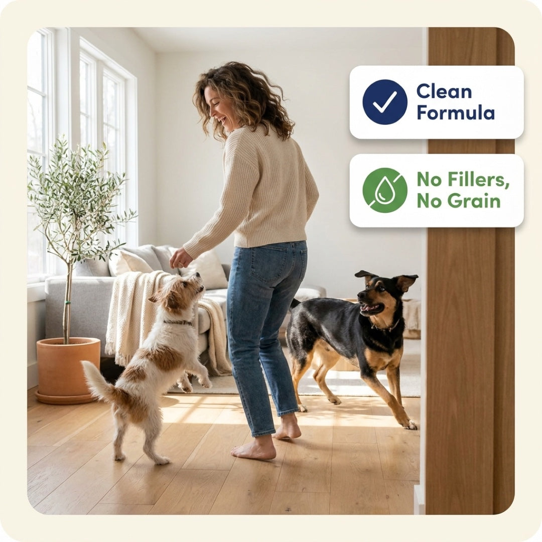 Clean formula — no fillers, no grain