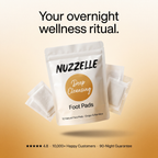 Nuzzelle Ginger Deep Cleansing Foot Pads - Premium Hero