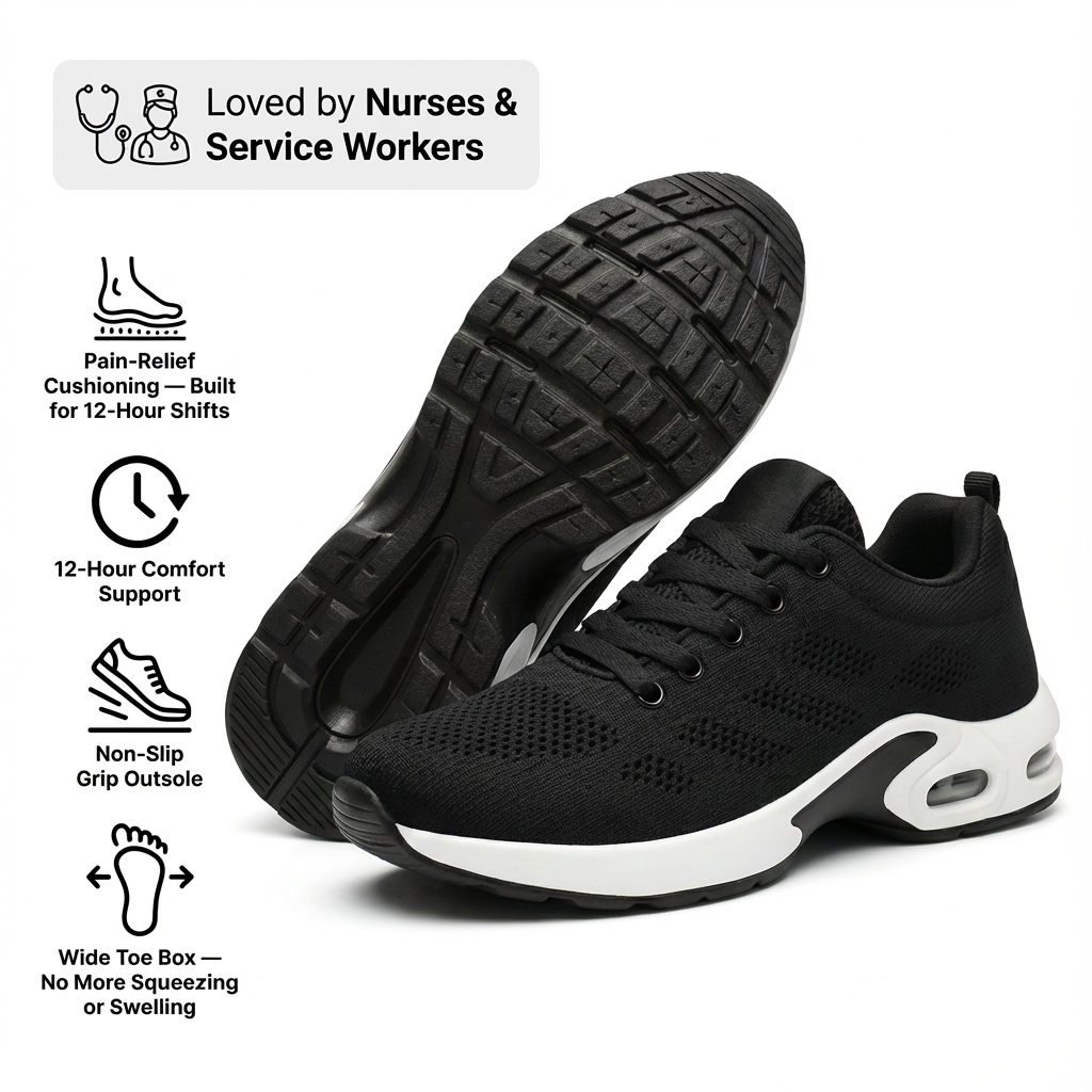 Orthora™ Pro – 12-Hour Shift Pain Relief Shoes