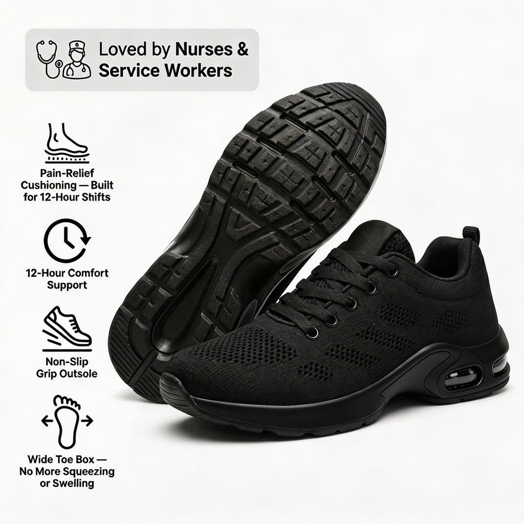 Orthora™ Pro — 12-Hour Shift Shoes for All-Day Foot, Knee & Back Pain Relief [Mother's Day Sale]