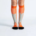 OrthoFlow™ Compression Socks - Orange Black