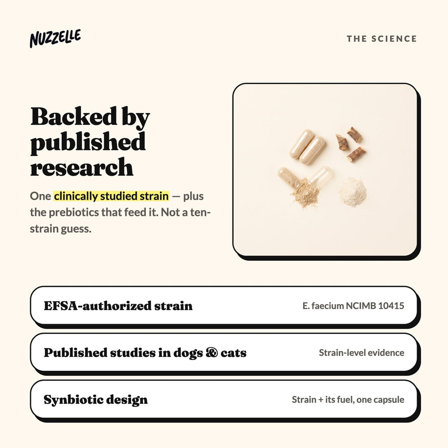 The science behind Nuzzelle Gut Balance