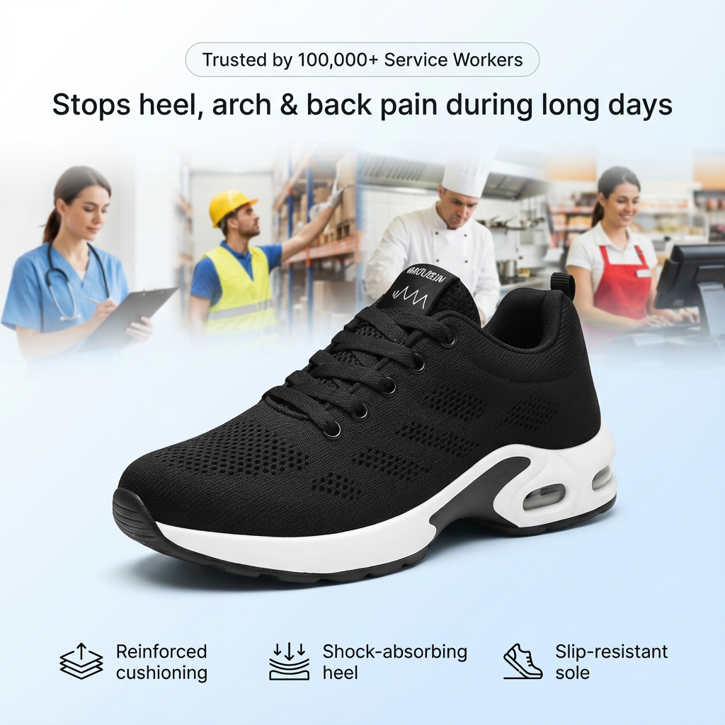 Orthora™ Pro – Heel & Plantar Fasciitis Pain-Relief Shoes