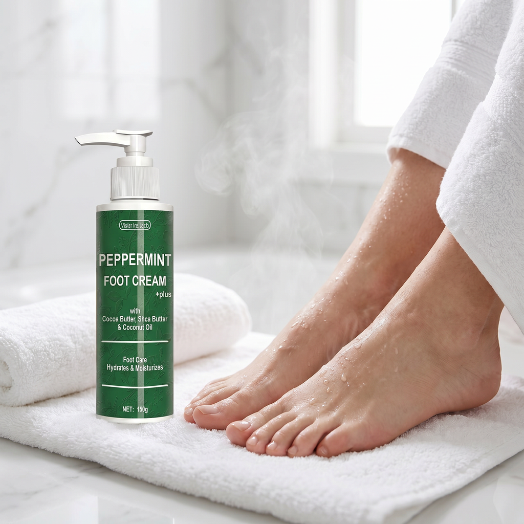 Orthora™ Cooling Relief Foot Cream - Instant Cooling Relief for Tired, Burning & Dry Feet