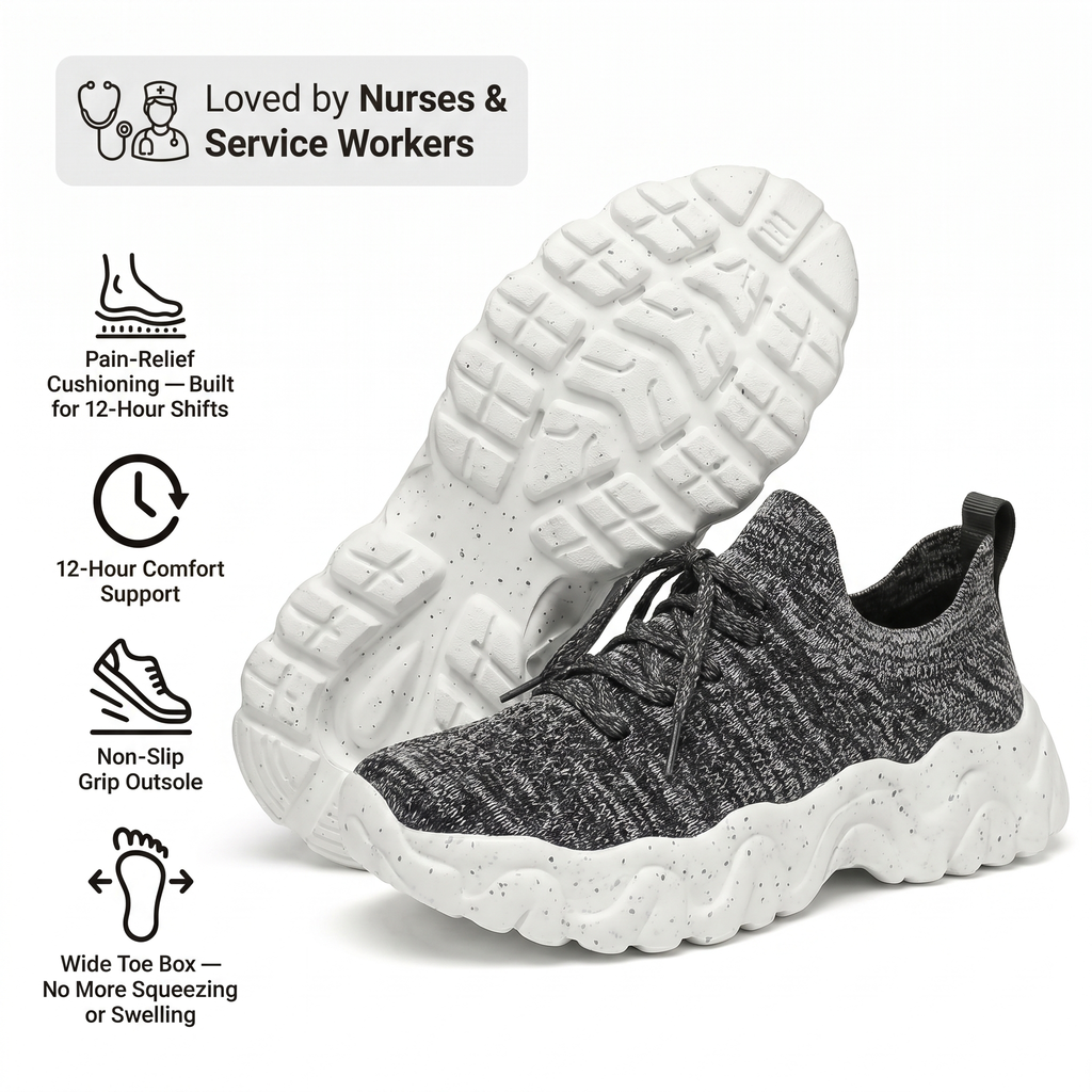 Healthy and Supportive Walking Shoes (BOGO)