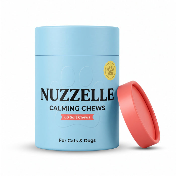 Nuzzelle Calming Chews for Cats - Single Tube